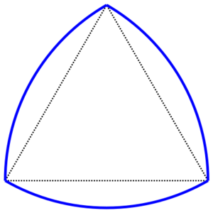 Figure a: Reuleaux triangle